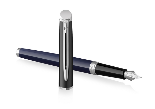 Waterman Hemisphere Fountain Pen - Colour Blocking Black & Blue-Pen Boutique Ltd