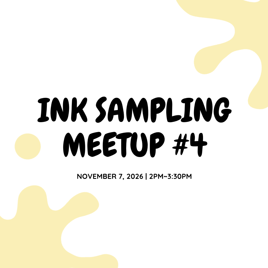 Ink Sampling Meetup #4