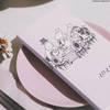 Hobonichi 2027 Light Hardcover Book - Moomin: At the Table - Tall & Slim (Weeks - January Start) - Pen Boutique Ltd