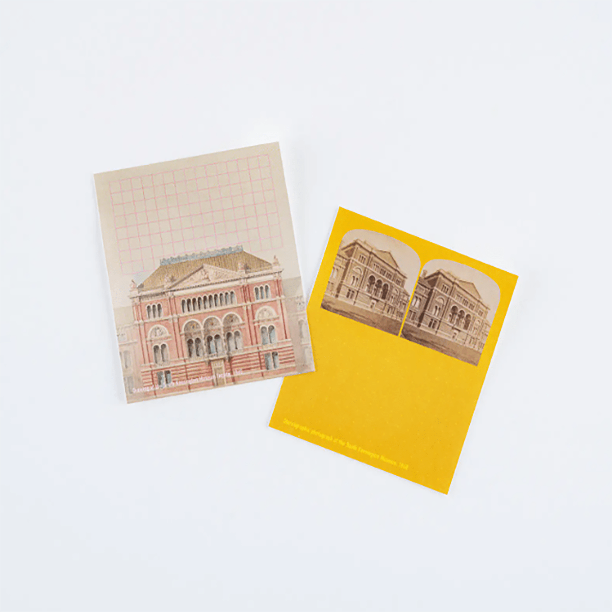 Hobonichi Sticky Notes - V&A Series: South Kensington Museum - Pen Boutique Ltd