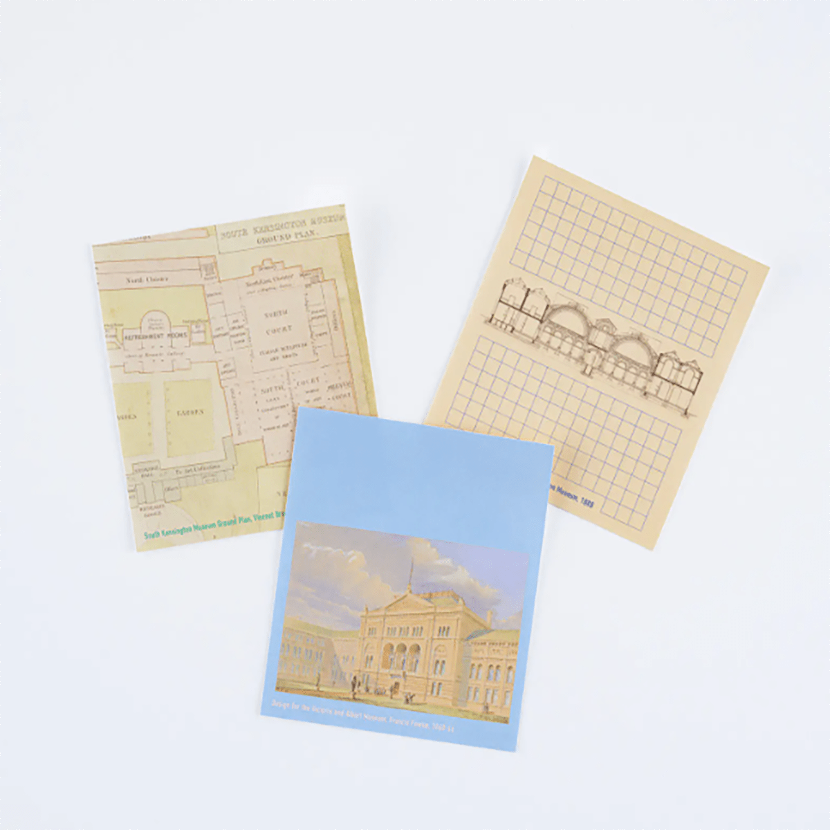 Hobonichi Sticky Notes - V&A Series: South Kensington Museum - Pen Boutique Ltd