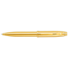 Sheaffer 100 Ballpoint Pen - Glossy PVD Gold - Gold Trim-Pen Boutique Ltd