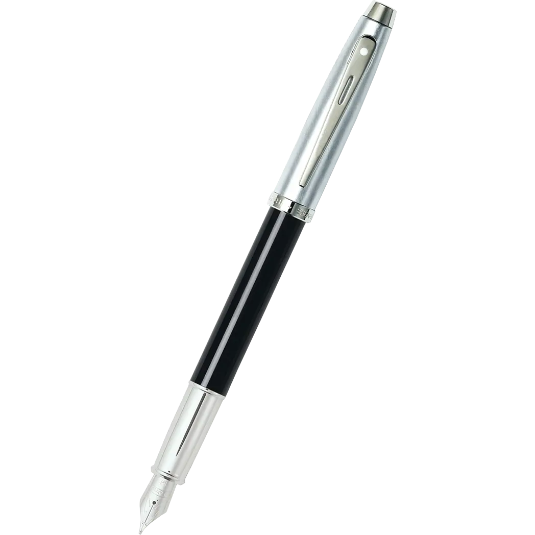 Sheaffer 100 Black Lacquer Fountain Pen-Pen Boutique Ltd