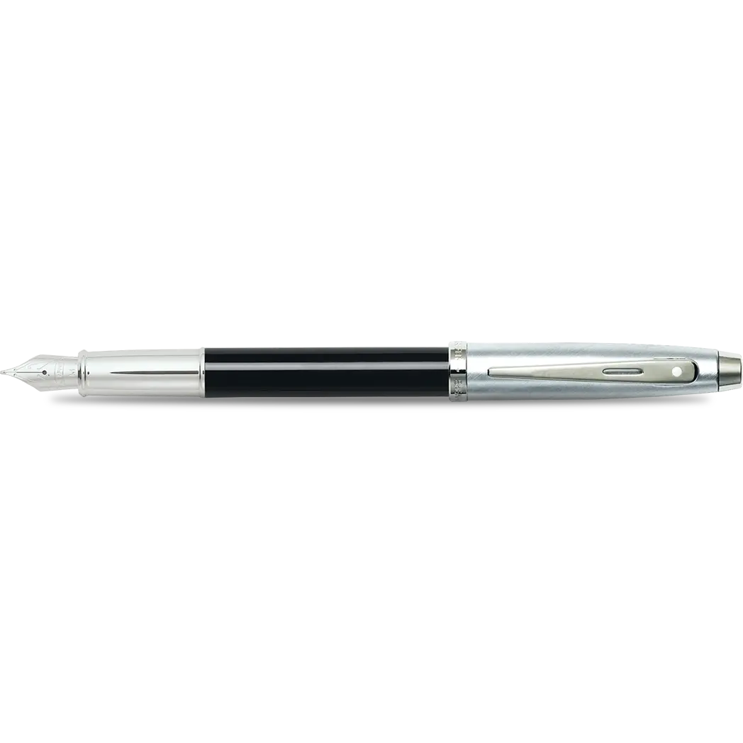 Sheaffer 100 Black Lacquer Fountain Pen-Pen Boutique Ltd