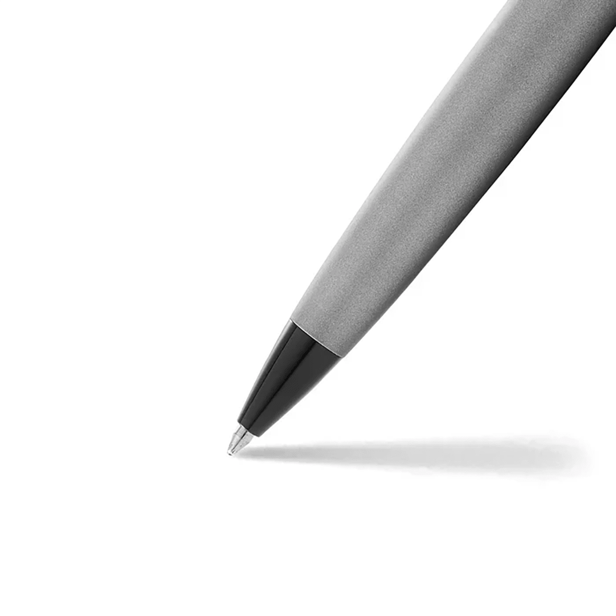 Sheaffer 300 Ballpoint Pen - Matte Gray - Black Trim - Pen Boutique Ltd