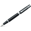 Sheaffer 300 Glossy Black with Chrome Trim Fountain Pen - Fine-Pen Boutique Ltd