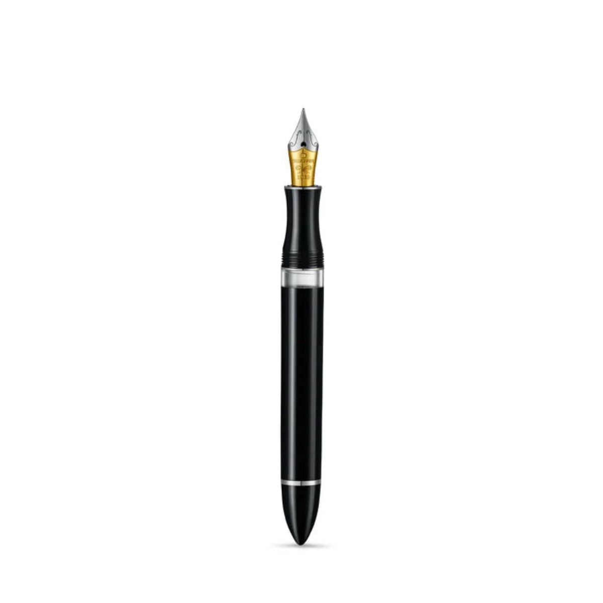 Sheaffer Balance III E892 Fountain Pen - Glossy Black - Chrome Trims-Pen Boutique Ltd