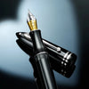 Sheaffer Balance III E892 Fountain Pen - Glossy Black - Chrome Trims-Pen Boutique Ltd
