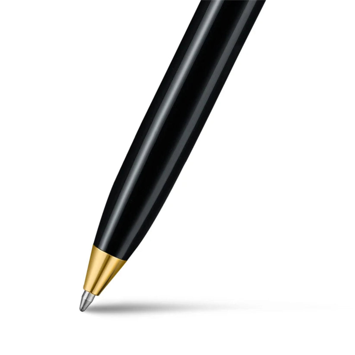 Sheaffer Balance III E893 Ballpoint Pen - Glossy Black - Gold Trims-Pen Boutique Ltd