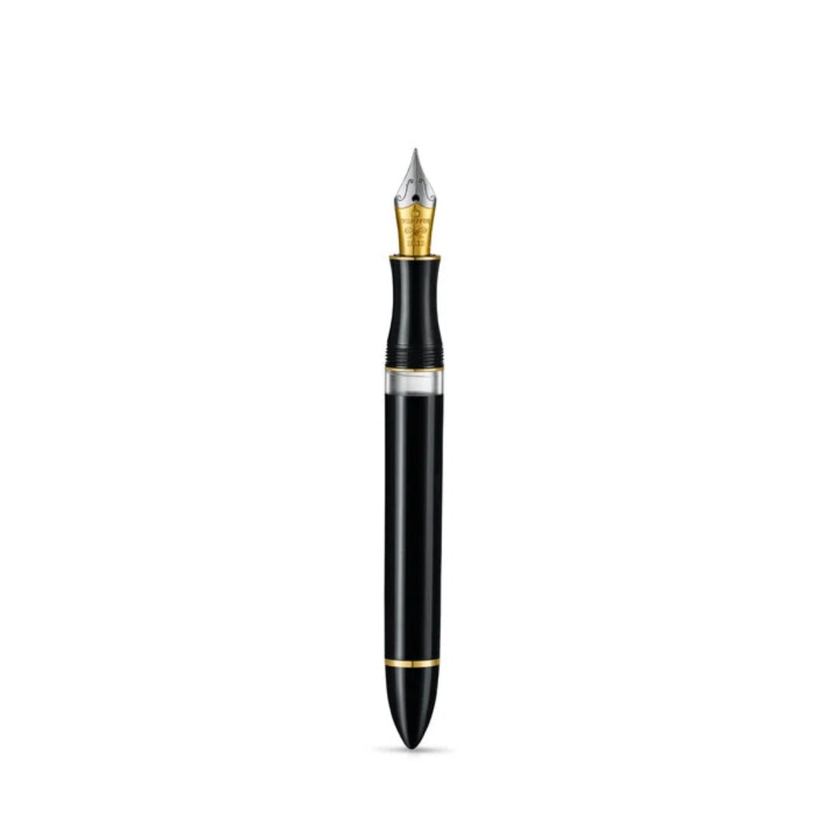 Sheaffer Balance III E893 Fountain Pen - Glossy Black - Gold Trim - Pen Boutique Ltd