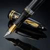 Sheaffer Balance III E893 Fountain Pen - Glossy Black - Gold Trim - Pen Boutique Ltd