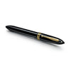 Sheaffer Balance III E893 Rollerball Pen - Glossy Black - Gold Trims-Pen Boutique Ltd