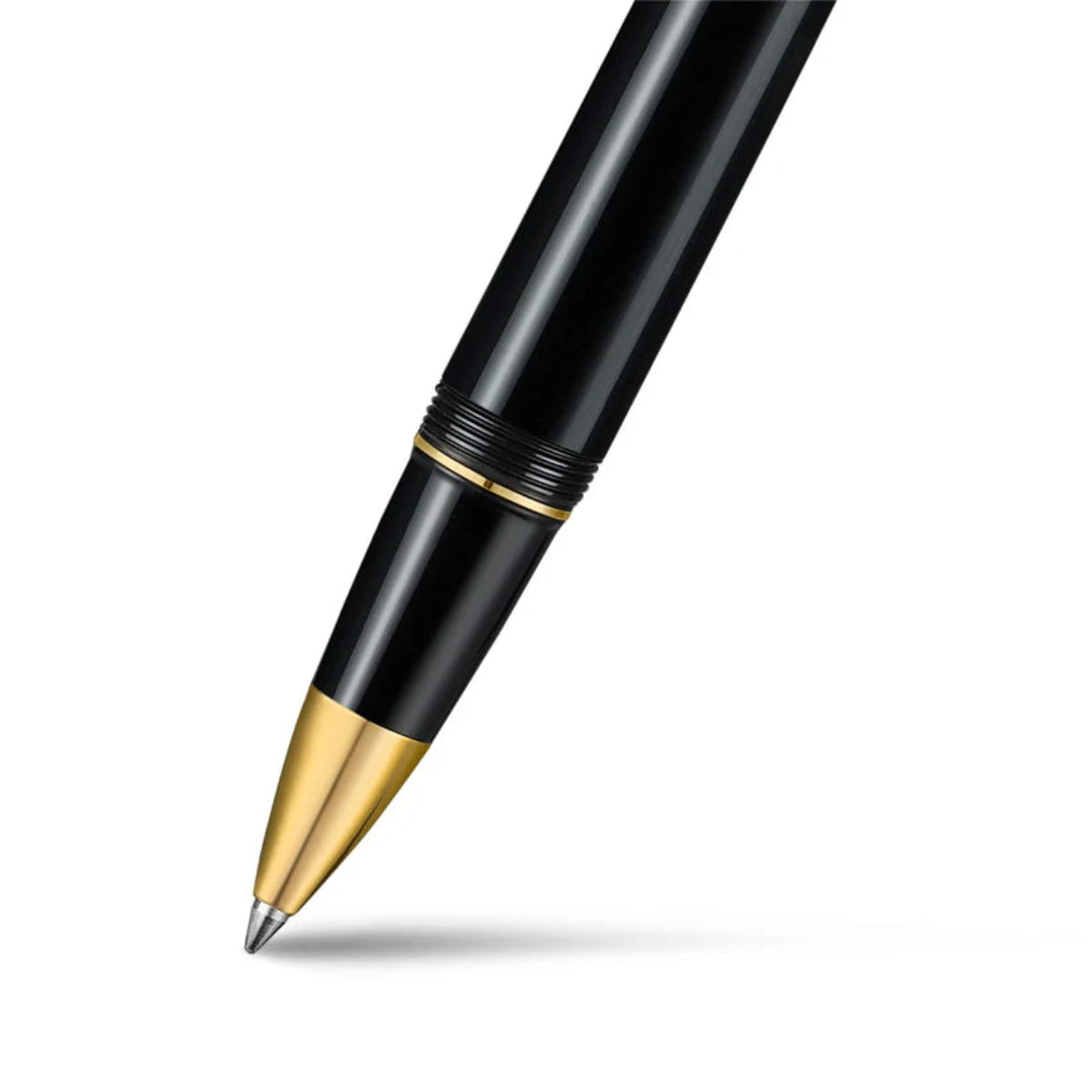 Sheaffer Balance III E893 Rollerball Pen - Glossy Black - Gold Trims-Pen Boutique Ltd