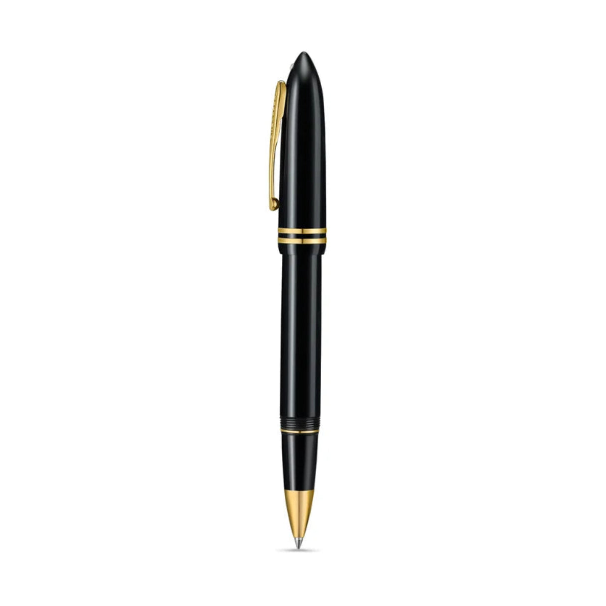 Sheaffer Balance III E893 Rollerball Pen - Glossy Black - Gold Trims-Pen Boutique Ltd