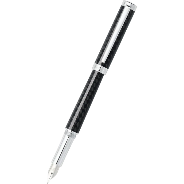 Sheaffer Intensity Carbon Fiber Chrome Trim Fountain Pen-Pen Boutique Ltd