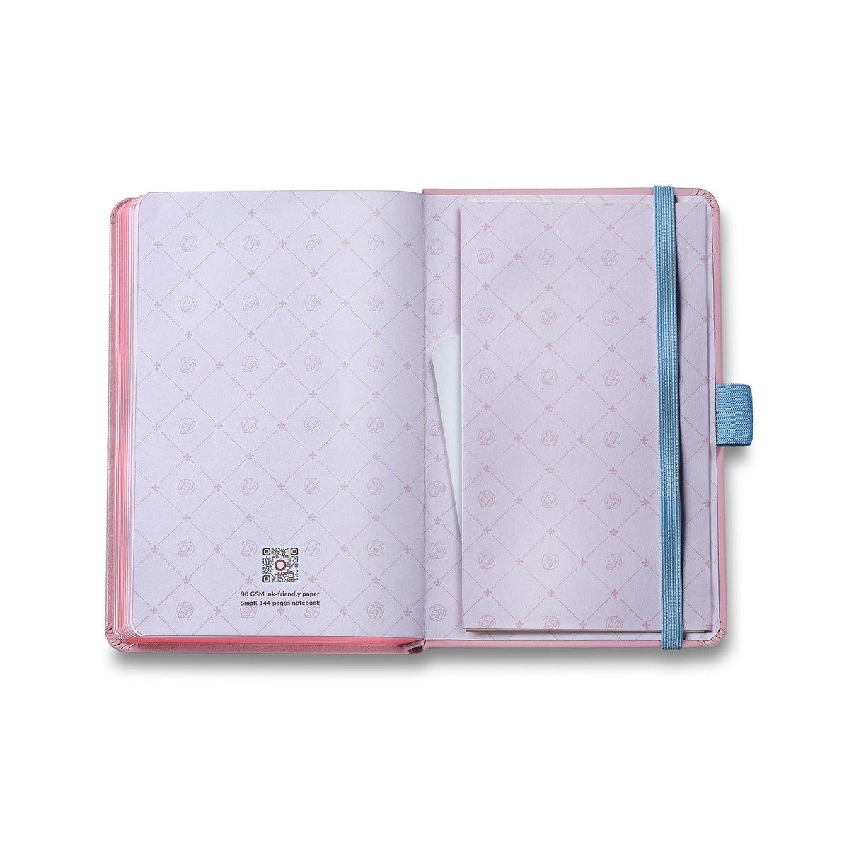Sheaffer Prelude x Emily in Paris Mini Ballpoint Pen with Swarovski Crystal - Pastel Pink + Hardbound Small Notebook (Gift Set)-Pen Boutique Ltd