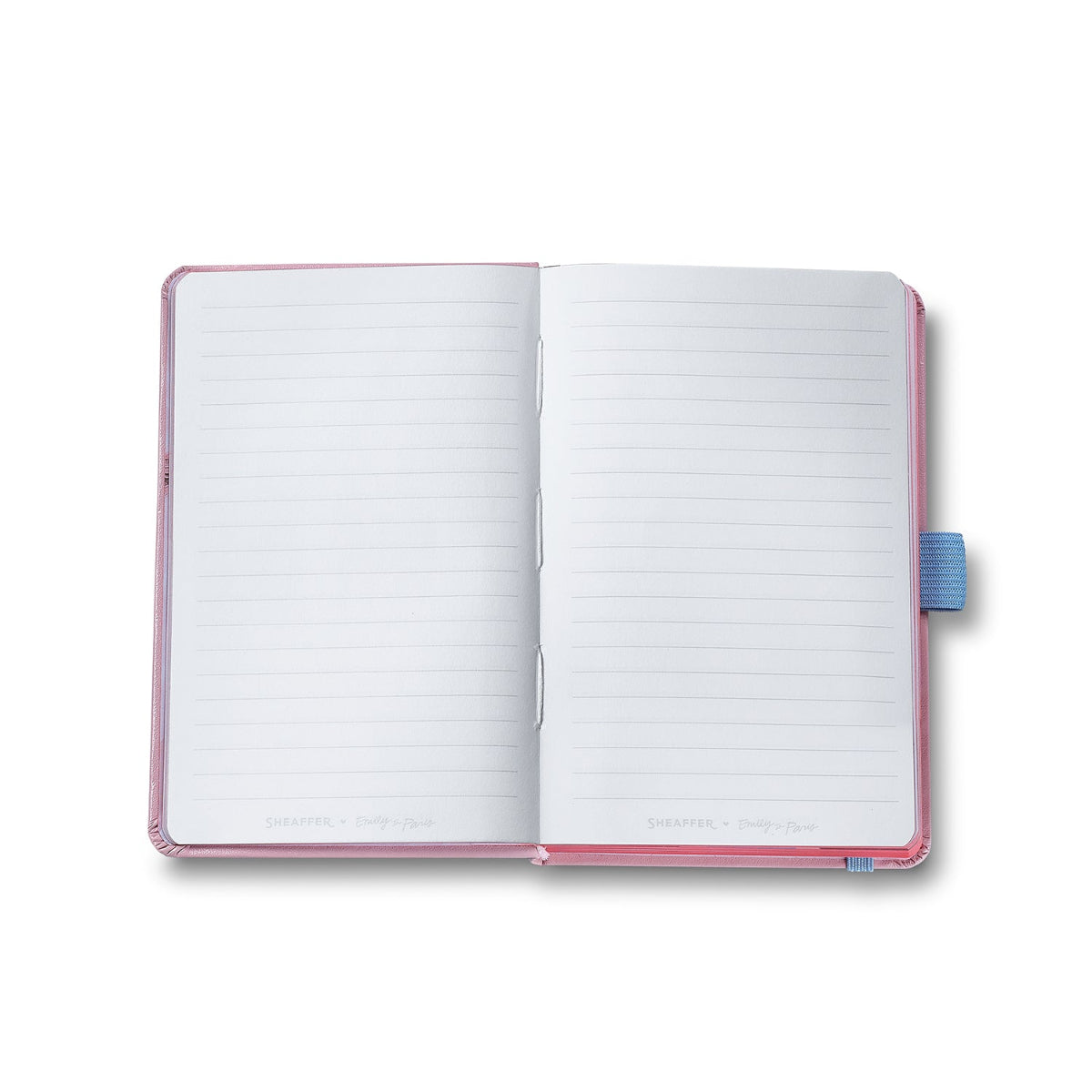 Sheaffer Prelude x Emily in Paris Mini Ballpoint Pen with Swarovski Crystal - Pastel Pink + Hardbound Small Notebook (Gift Set)-Pen Boutique Ltd