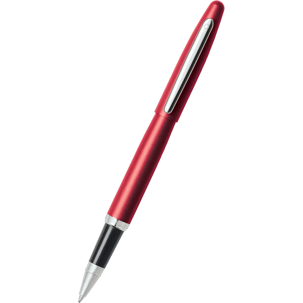Sheaffer VFM Rollerball Pen - Excessive Red - Nickel Plated Trim-Pen Boutique Ltd
