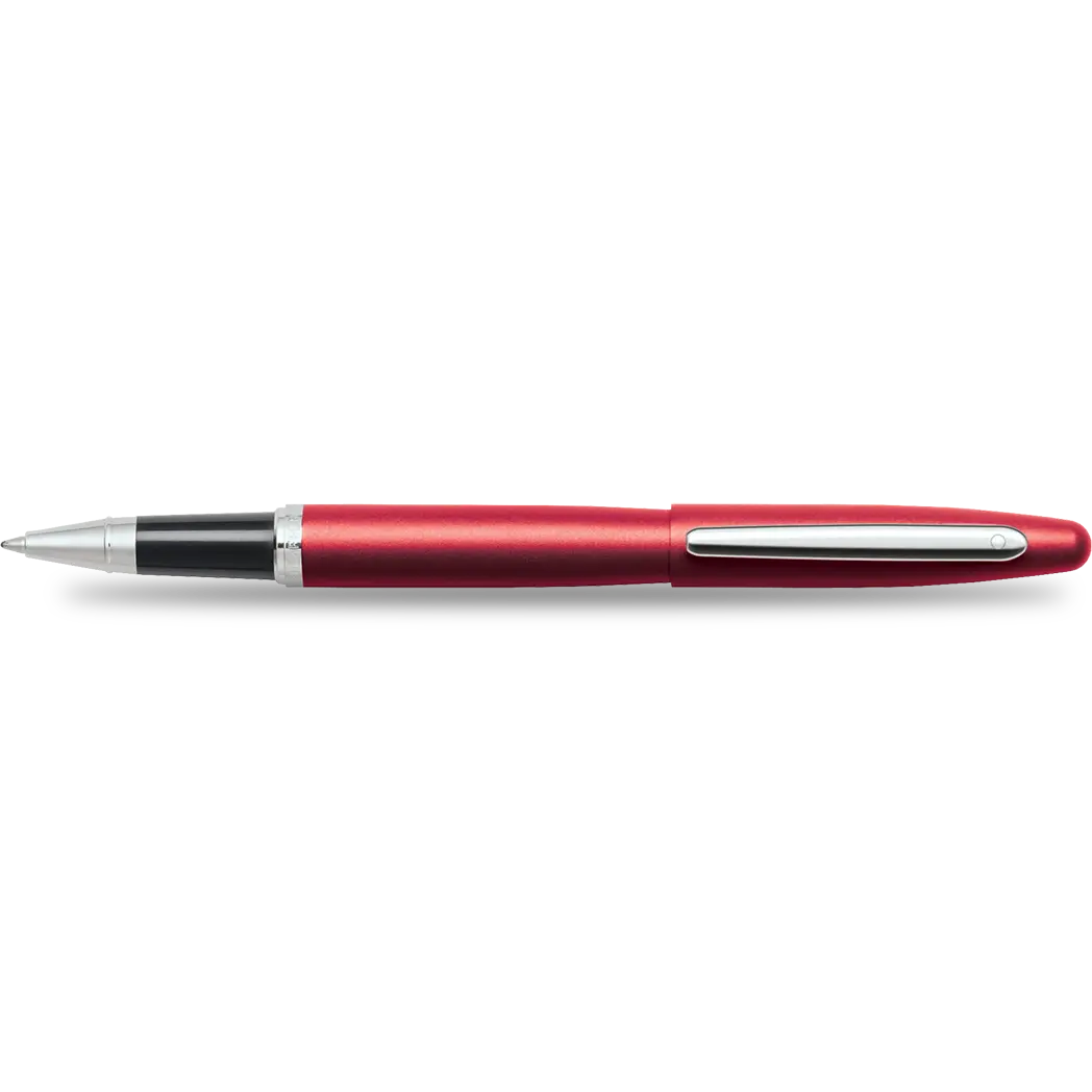 Sheaffer VFM Rollerball Pen - Excessive Red - Nickel Plated Trim-Pen Boutique Ltd