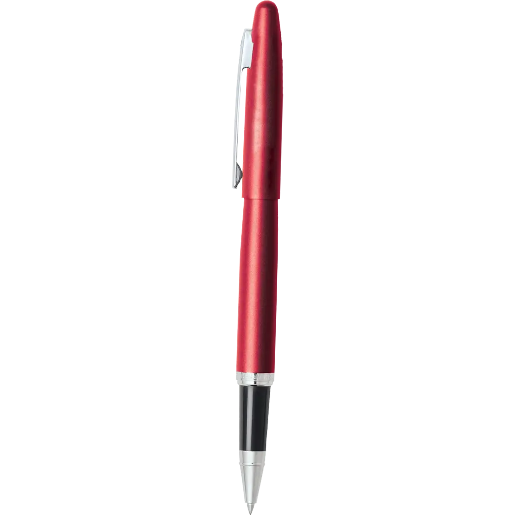 Sheaffer VFM Rollerball Pen - Excessive Red - Nickel Plated Trim-Pen Boutique Ltd