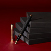 Sheaffer 300 Fountain Pen - Engraved Matt Black-Pen Boutique Ltd