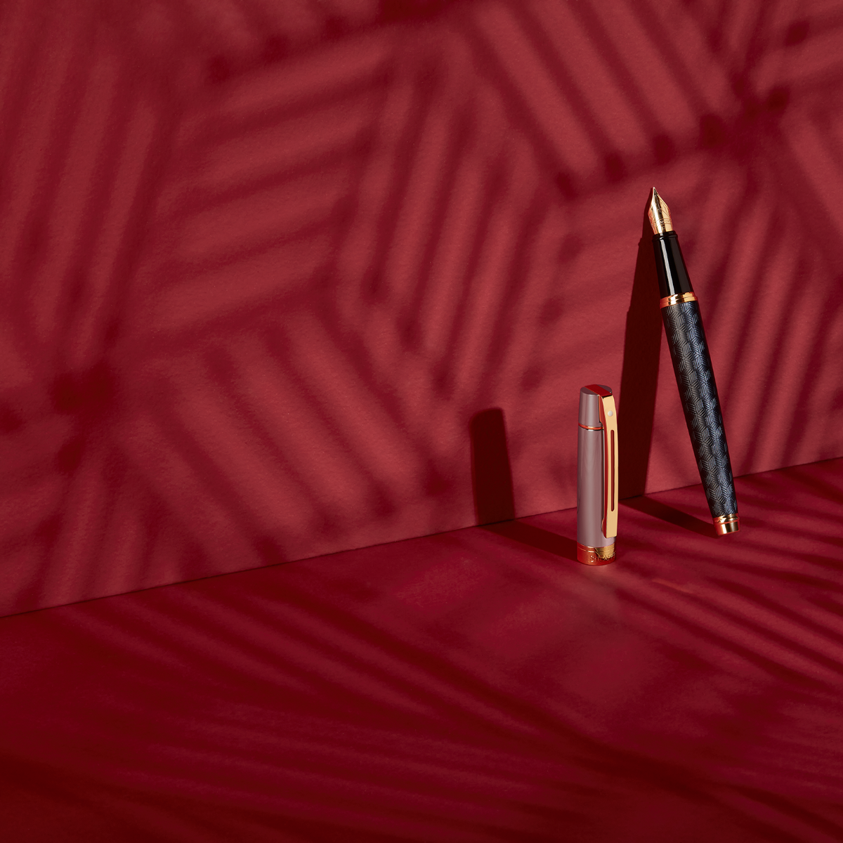 Sheaffer 300 Fountain Pen - Engraved Matt Black-Pen Boutique Ltd