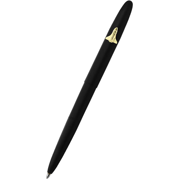 Fisher Space Pen Matte Black Bullet w/Space Shuttle Ballpoint Pen-Pen Boutique Ltd