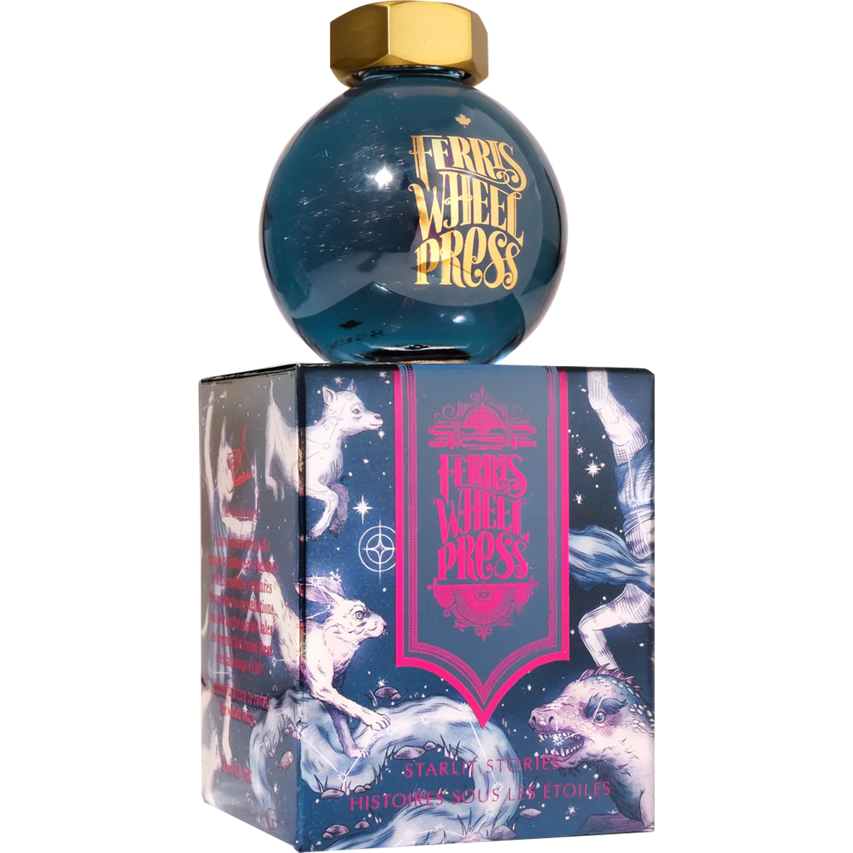 Ferris Wheel Press FerriTales Bestiary Ink Bottle - Starlit Stories - 20ml-Pen Boutique Ltd