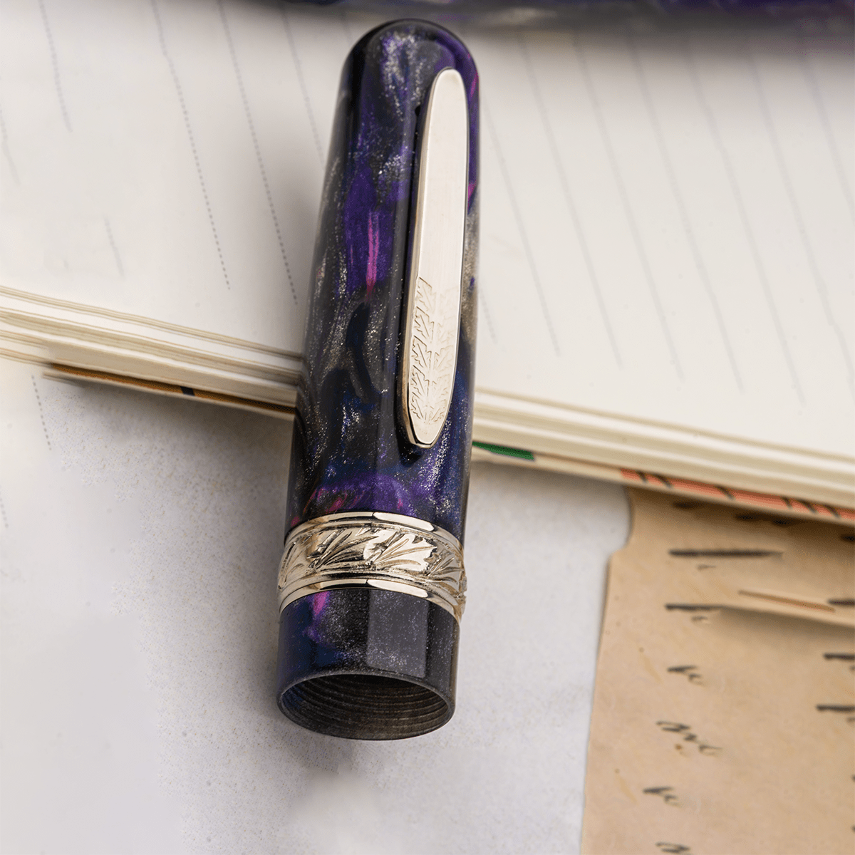 Stipula Etruria Fountain Pen - Chesapeake Sunset (Limited Edition 88) - Pen Boutique Ltd