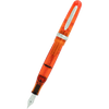 Stipula Etruria Rainbow Fountain Pen - Clear Orange - Stainless Steel (Limited Edition)-Pen Boutique Ltd