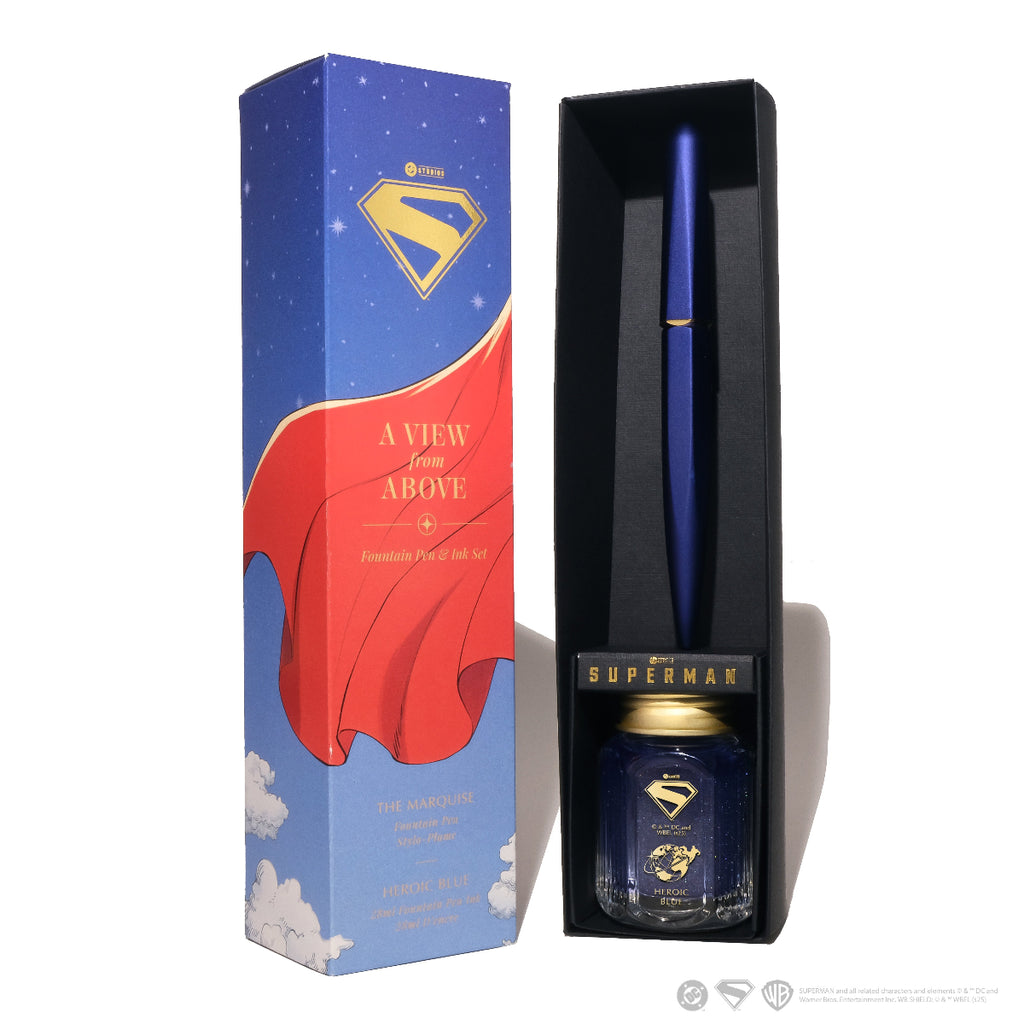 Ferris Wheel Press x Superman Marquise Gift Set - A View from Above-Pen Boutique Ltd