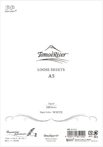 Tomoe River - Loose White Sheets - A5-Pen Boutique Ltd