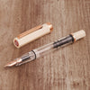 TWSBI ECO Fountain Pen - Creme - Rose Gold Trim-Pen Boutique Ltd