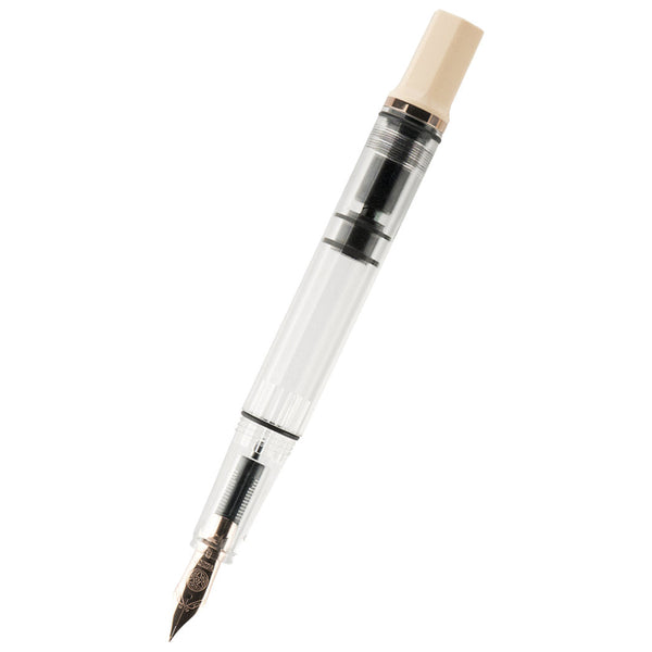 TWSBI Eco Fountain Pen - Creme w/ Rosegold - Fine