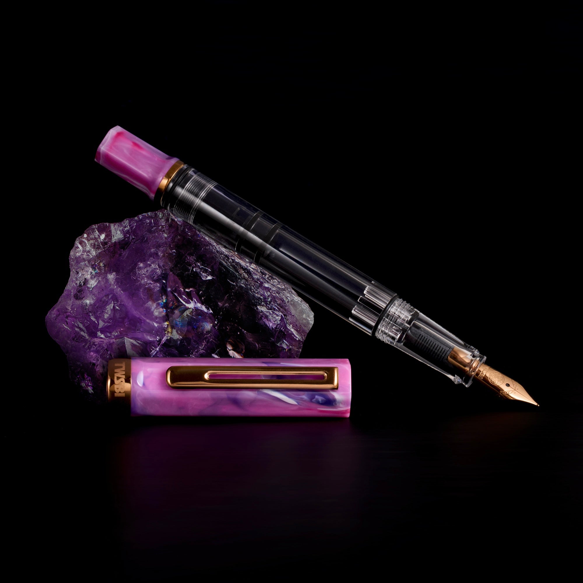 TWSBI ECO Fountain Pen - Fluorite Purple - Bronze Trim - Pen Boutique Ltd