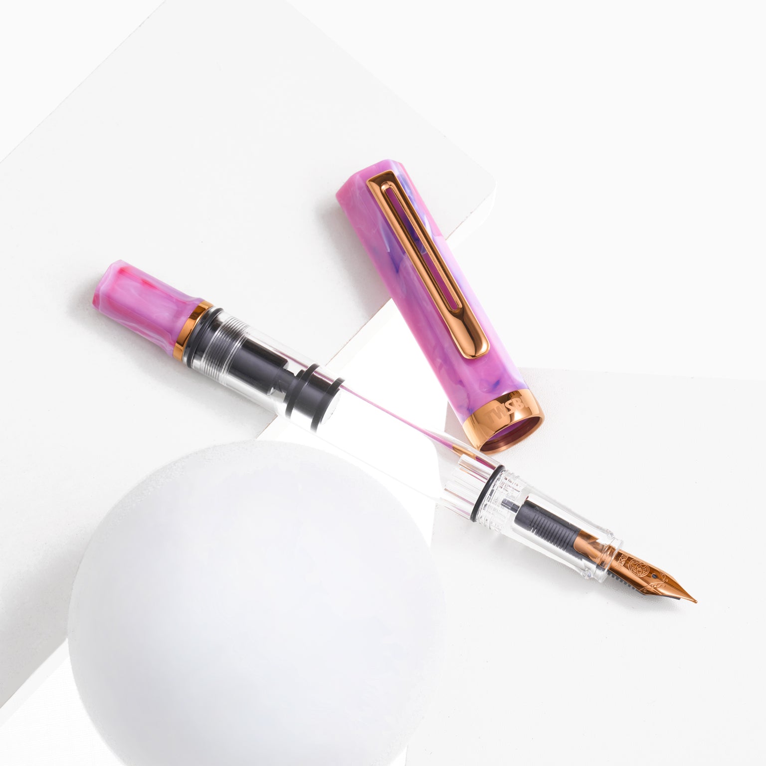 TWSBI ECO Fountain Pen - Fluorite Purple - Bronze Trim - Pen Boutique Ltd