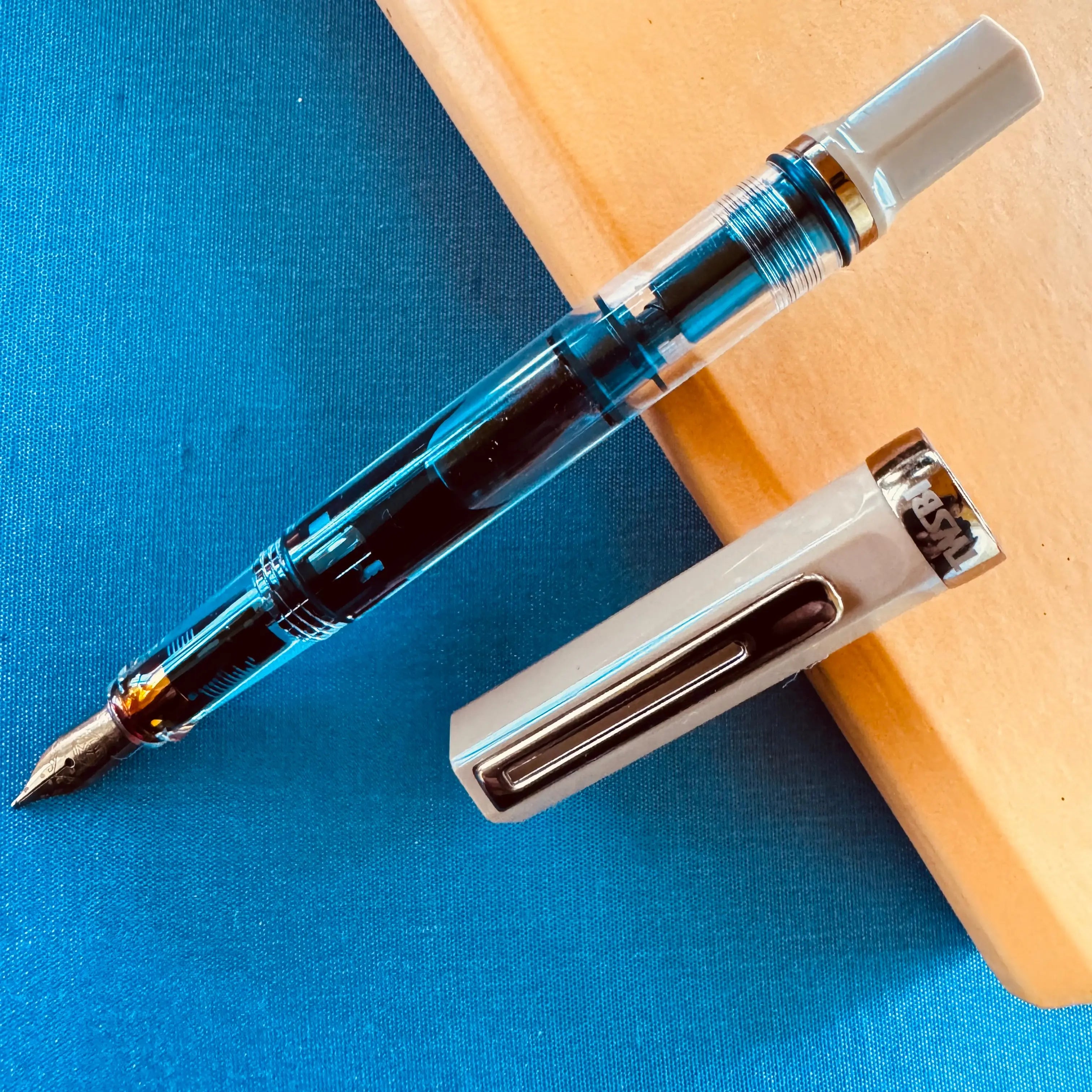 TWSBI ECO Fountain Pen - Creme - Rose Gold Trim-Pen Boutique Ltd