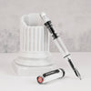 TWSBI Eco Fountain Pen - Carrara - Onyx Trim-Pen Boutique Ltd