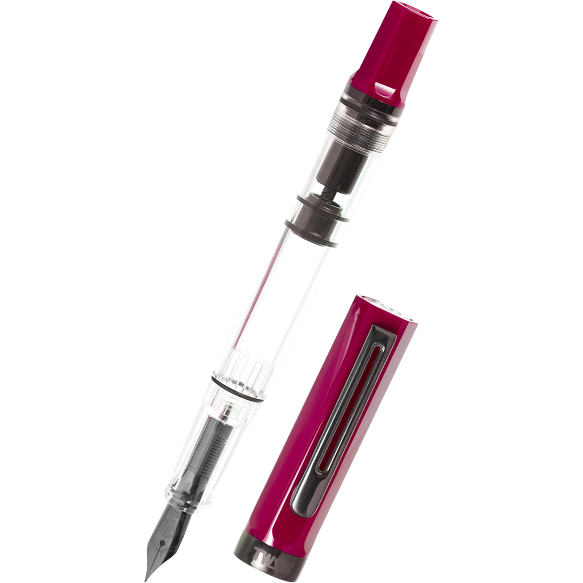 TWSBI Eco Fountain Pen - Plum - Onyx Trim-Pen Boutique Ltd