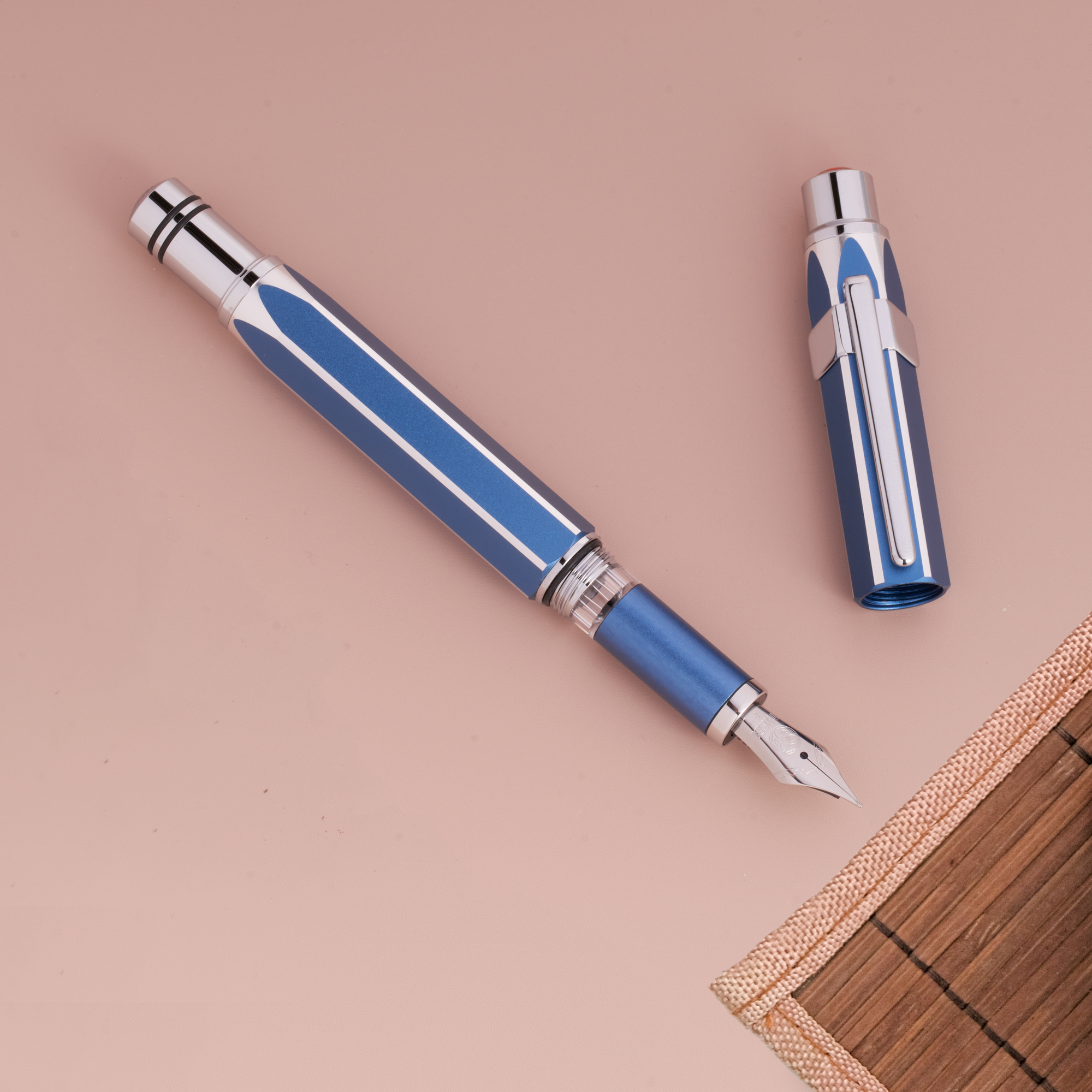 TWSBI Precision Fountain Pen - Gemini Blue-Pen Boutique Ltd