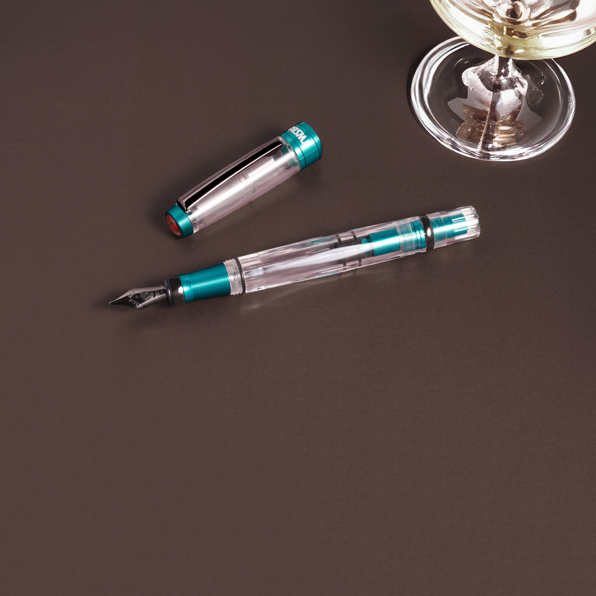 TWSBI Diamond 580ALR Fountain Pen - Caribbean-Pen Boutique Ltd