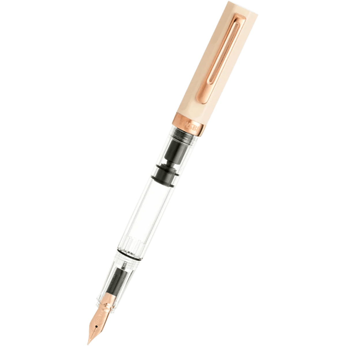 TWSBI ECO Fountain Pen - Creme - Rose Gold Trim-Pen Boutique Ltd