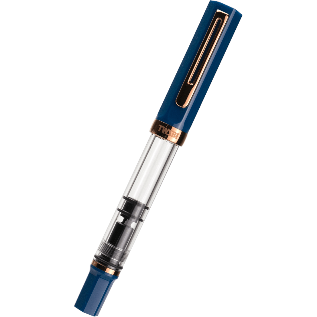 TWSBI Eco Fountain Pen - Indigo Blue - Bronze Trim-Pen Boutique Ltd