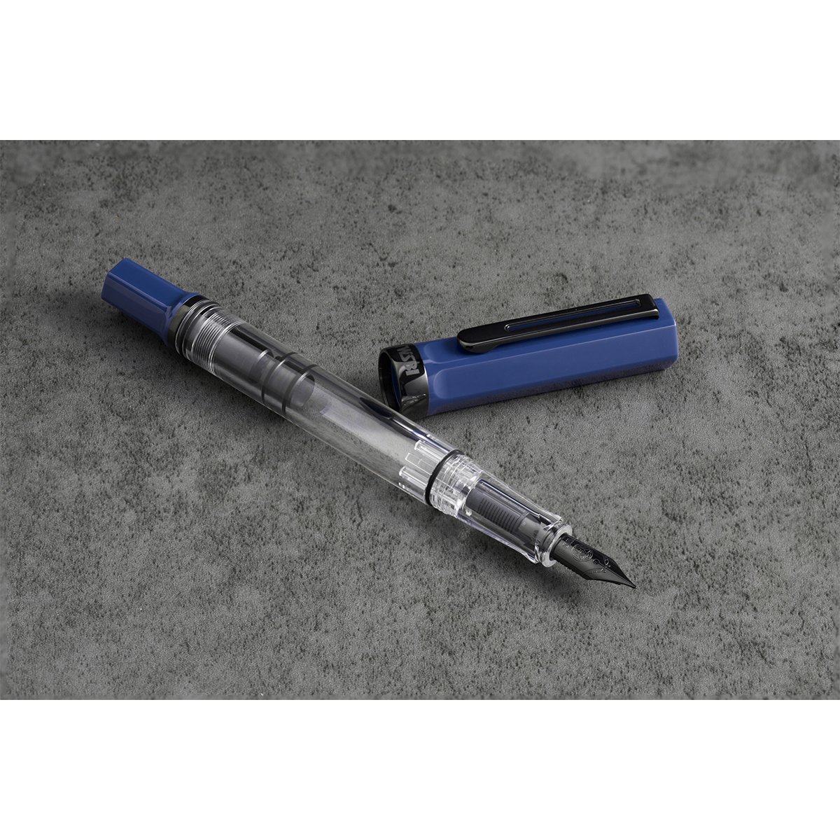 TWSBI Eco Fountain Pen - Slate Blue with Onyx-Pen Boutique Ltd