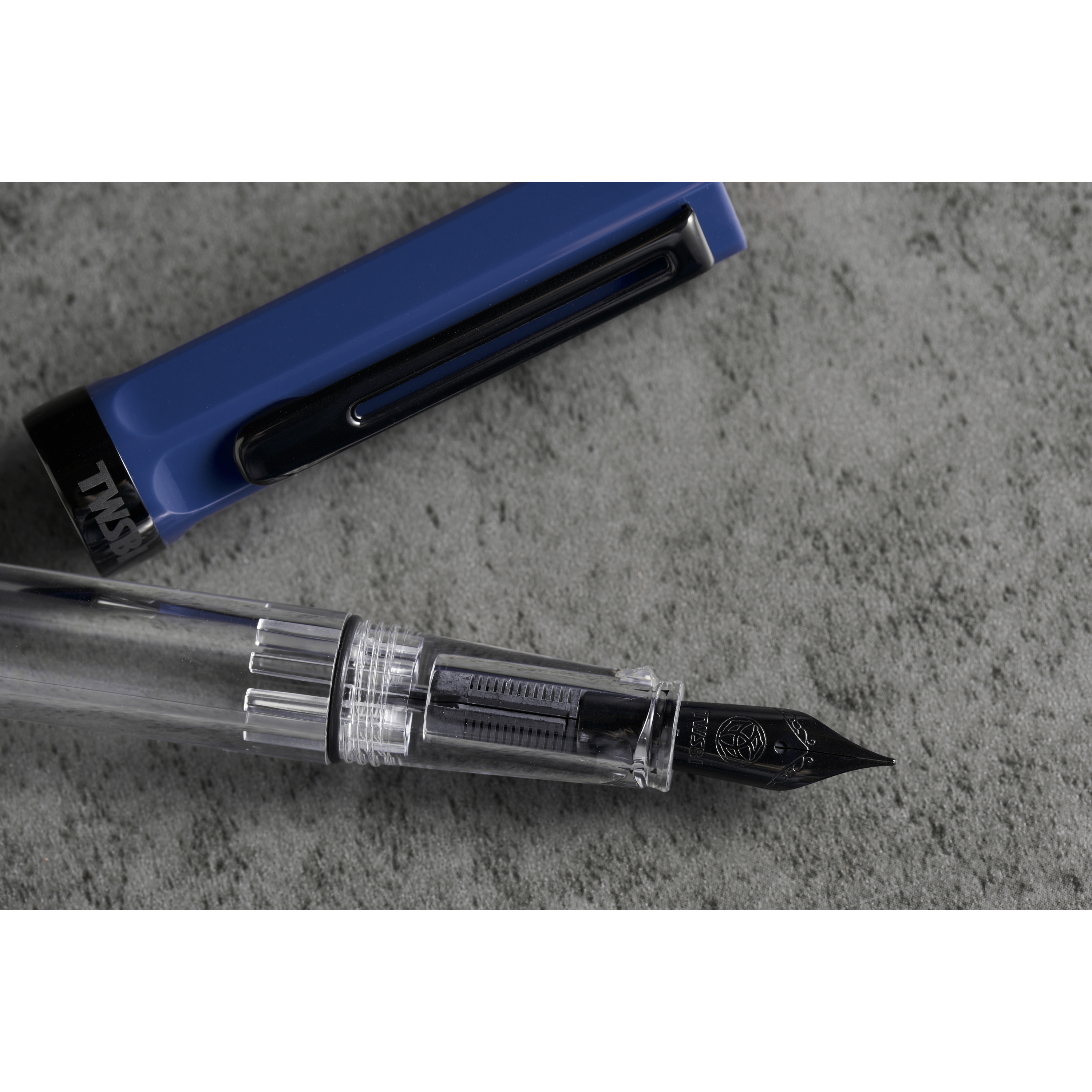 TWSBI Eco Fountain Pen - Slate Blue with Onyx-Pen Boutique Ltd
