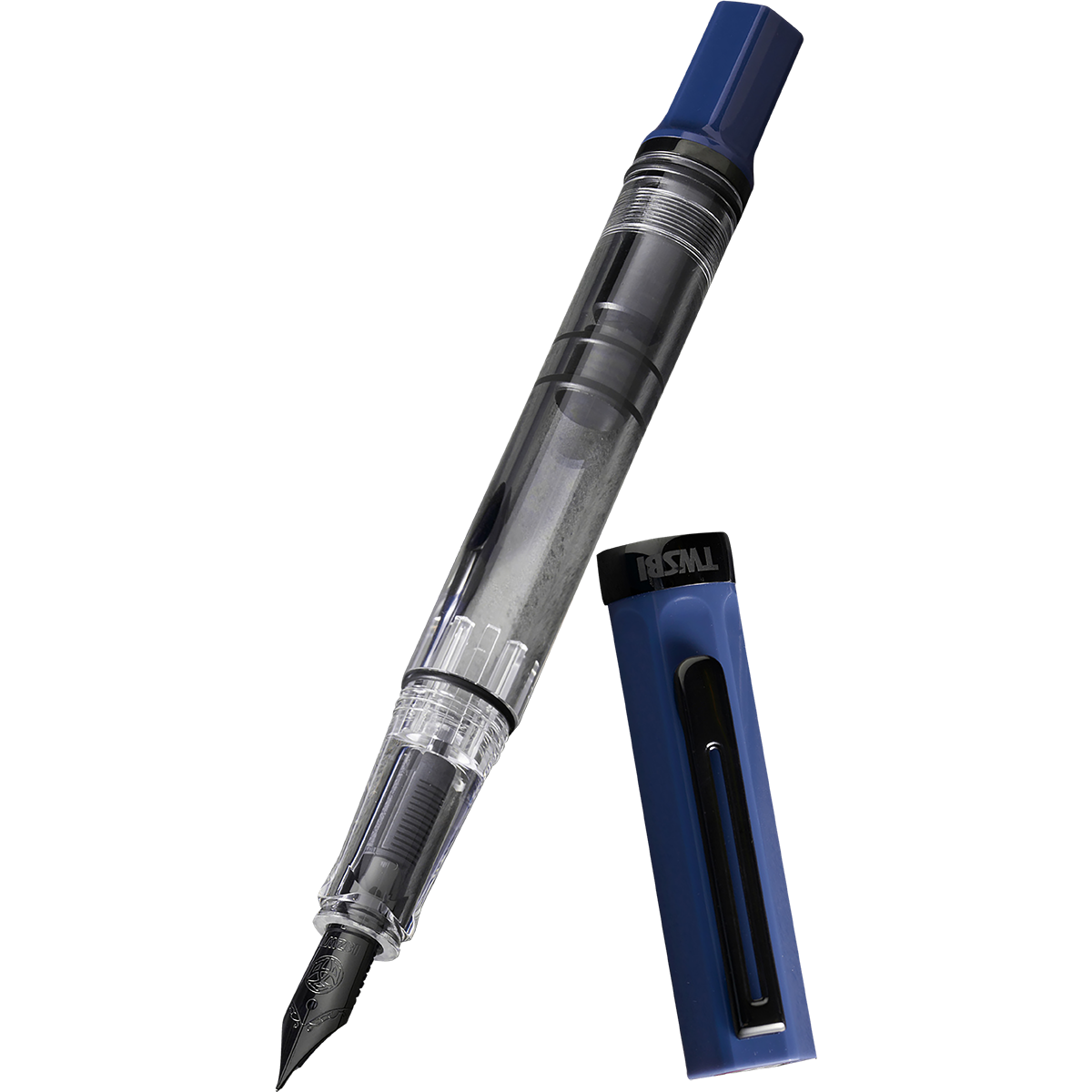 TWSBI Eco Fountain Pen - Slate Blue with Onyx-Pen Boutique Ltd