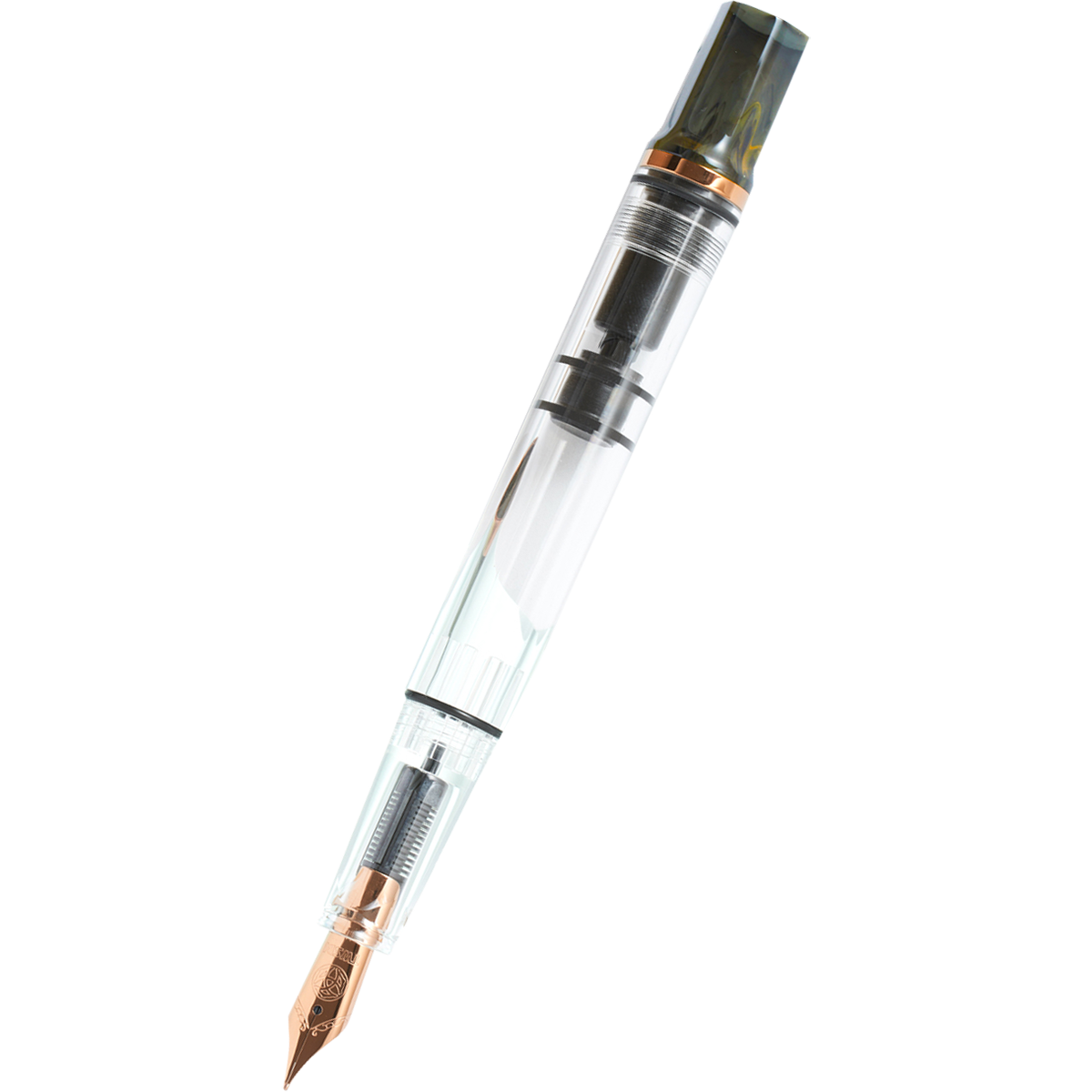 TWSBI Eco Fountain Pen - Serpentine & Bronze Trim-Pen Boutique Ltd