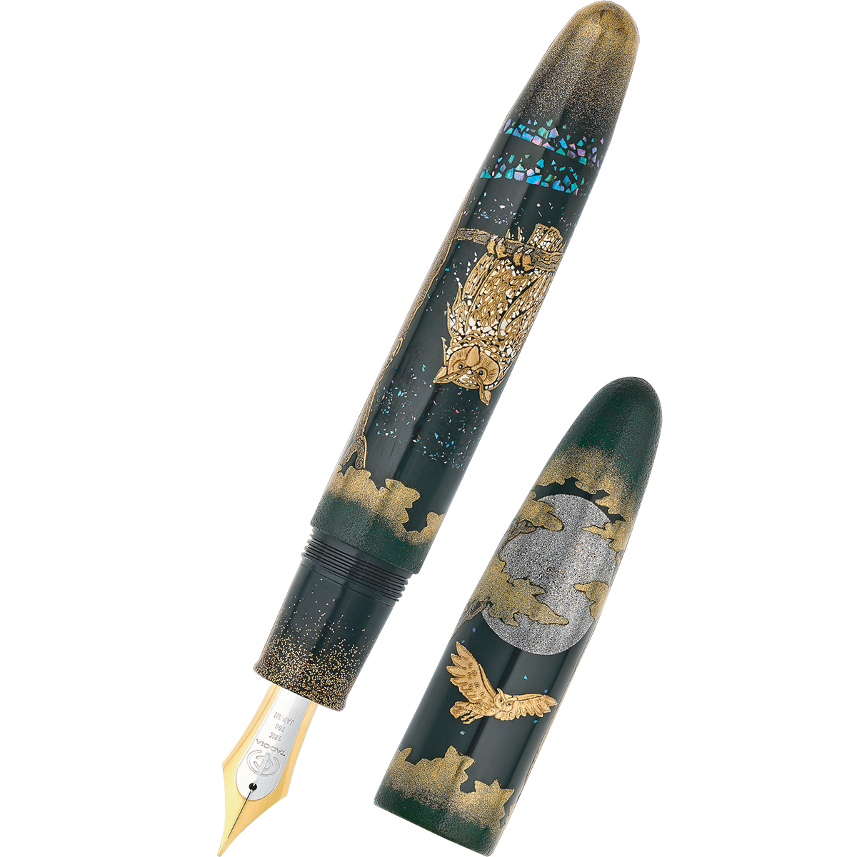 Taccia Empress Fountain Pen - Hidden Forest Owl (Limited Edition)
