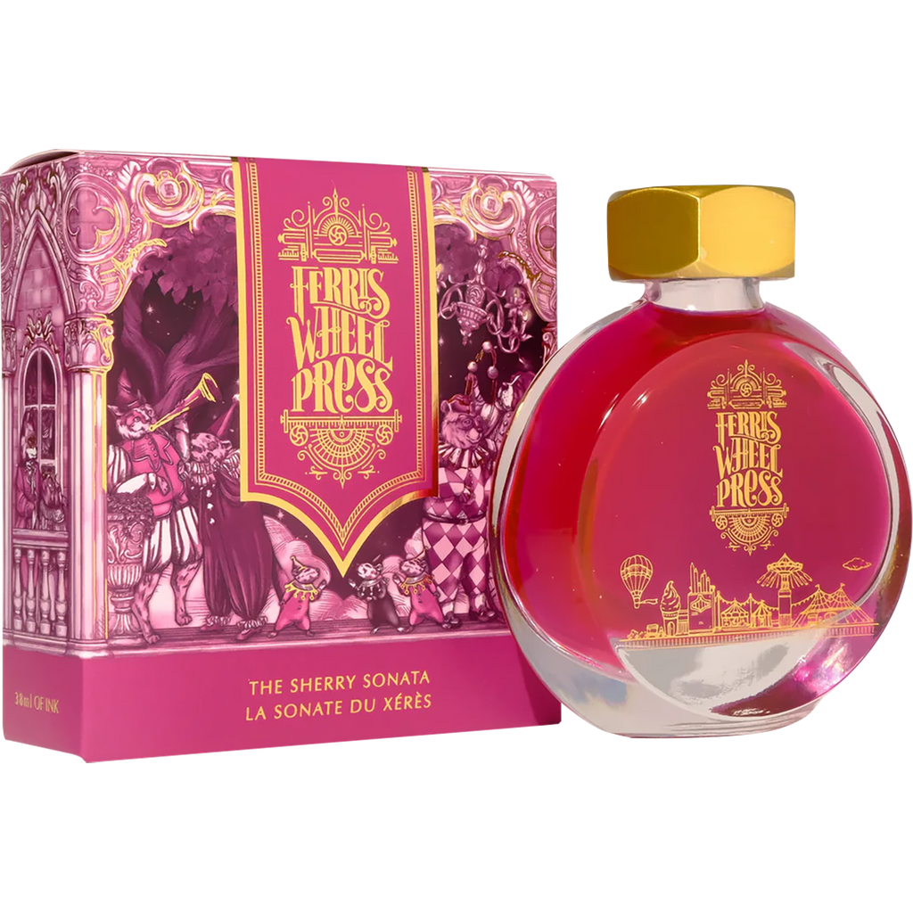 Ferris Wheel Press Ink Bottle - The Sherry Sonata - 38ml-Pen Boutique Ltd