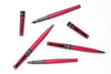 Tom Hessin Rebel "Jewellers Rouge" Mechanical Pencil – Gunmetal Trim - Pen Boutique Ltd